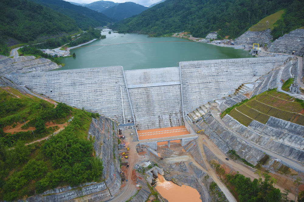Malay dam in