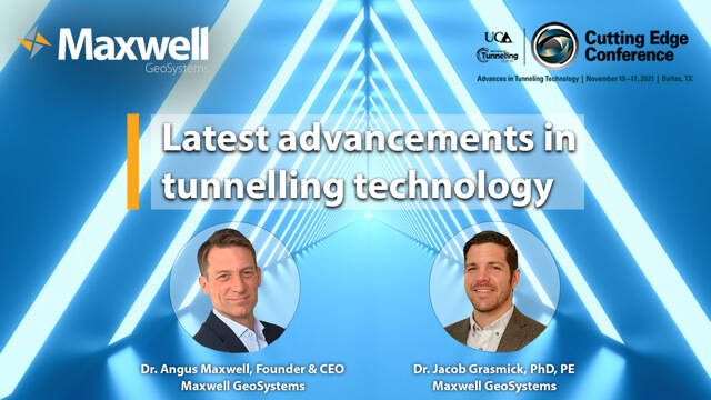 Digitalisation in Tunneling | Maxwell GeoSystems
