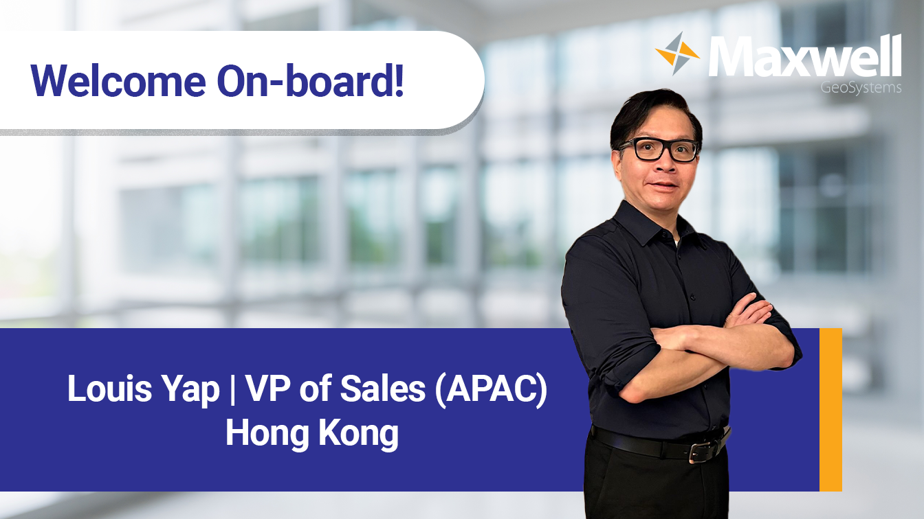 Louis Yap: New Vice President of Sales in Maxwell GeoSystems