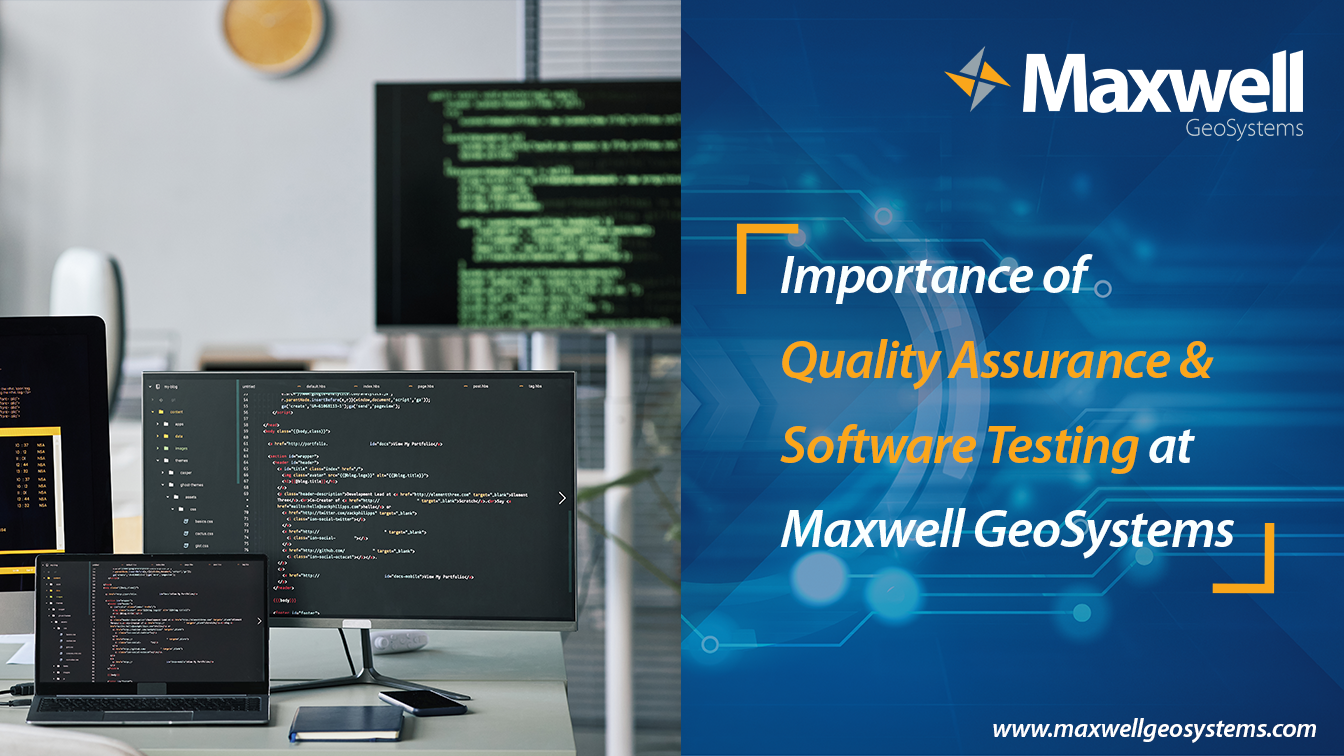 quality assurance and testing | Maxwell GeoSystems