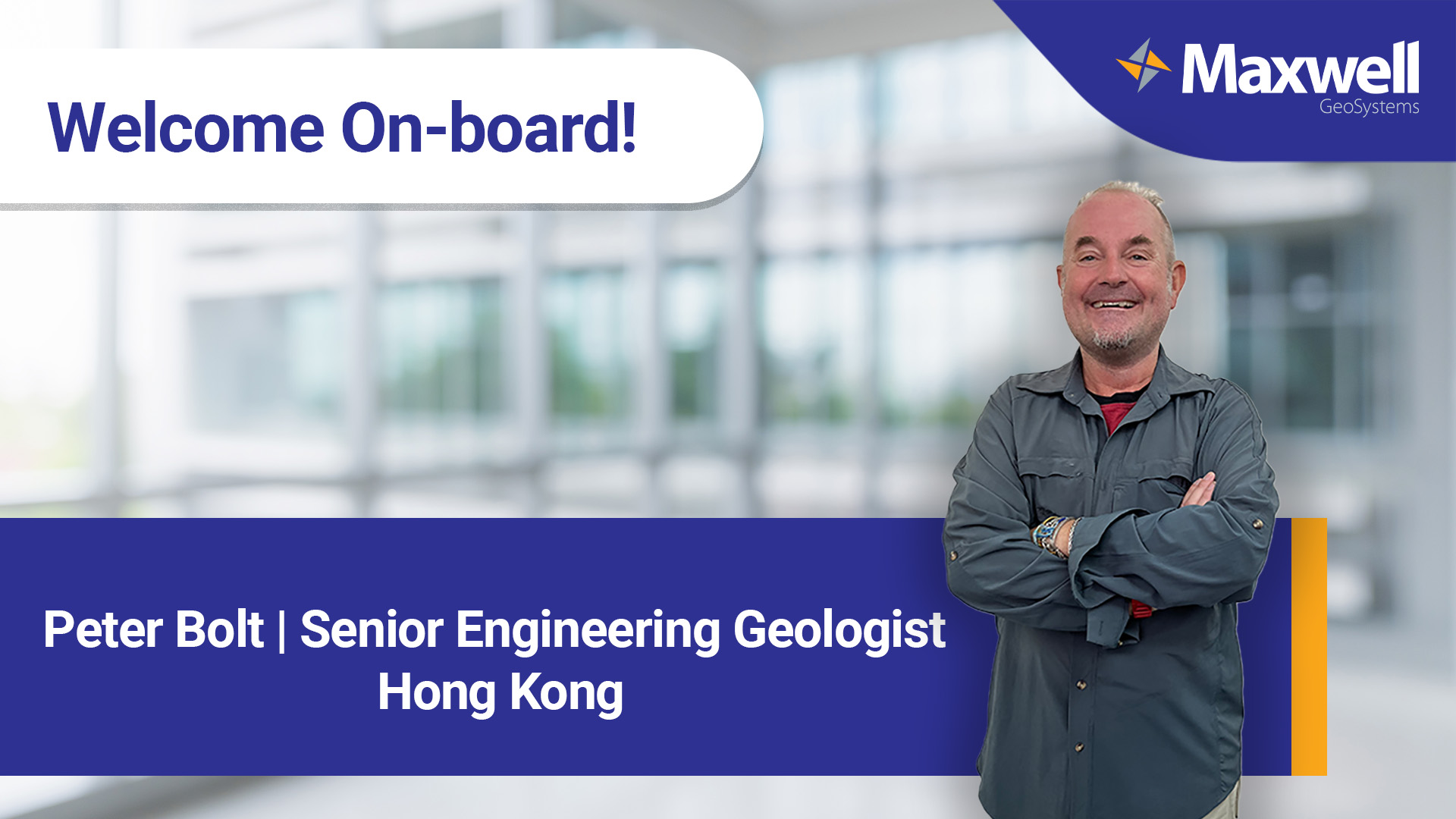 Peter Bolt: Senior Engineering Geologist | Maxwell GeoSystems