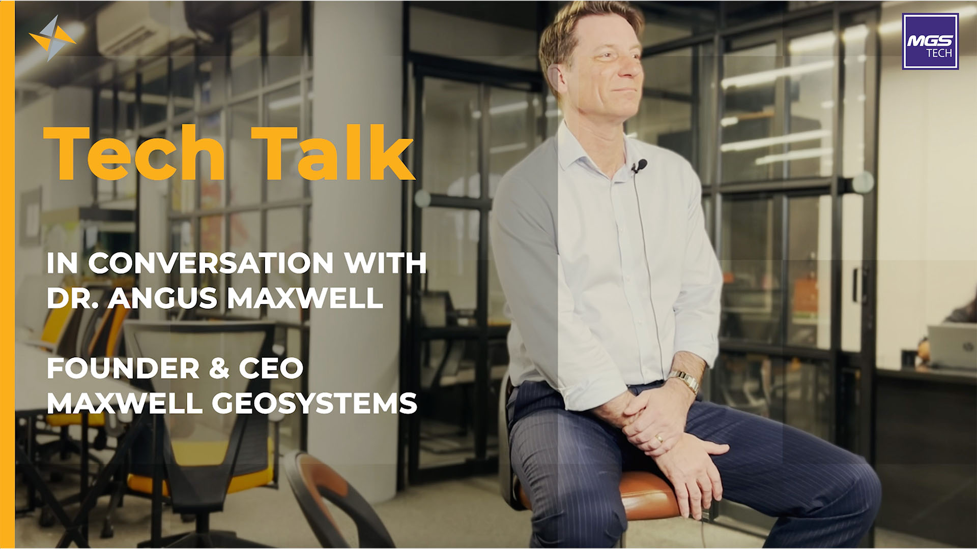 Tech Talk: Trends in ConTech & InfraTech - Dr. Angus Maxwell