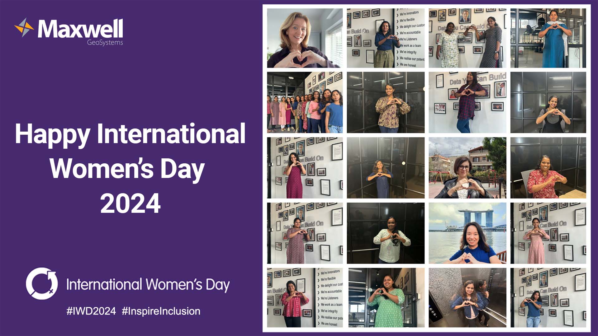 International Women's Day 2024 | Maxwell GeoSystems